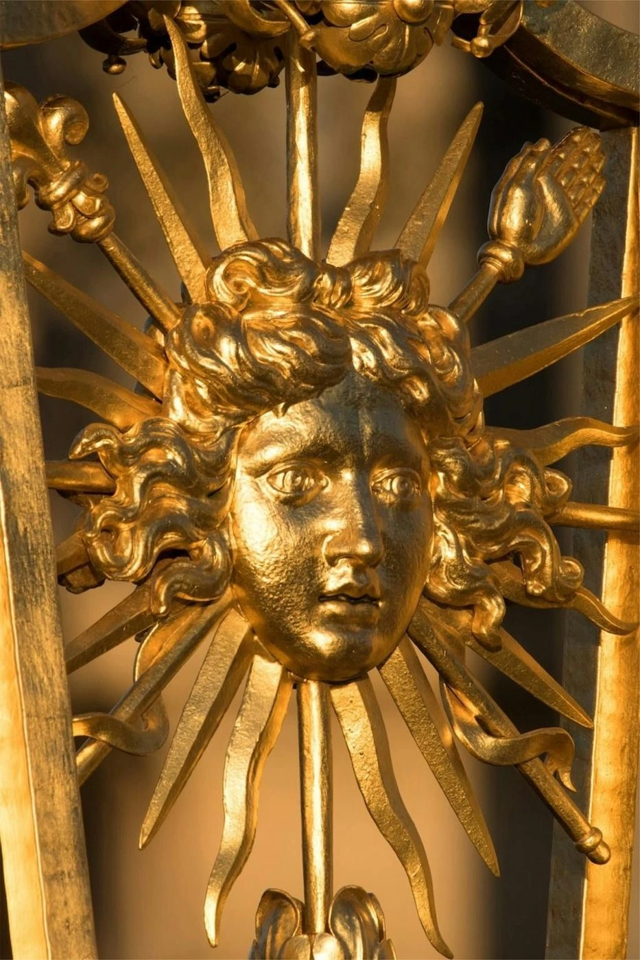 Golden Decadence moodboard reference