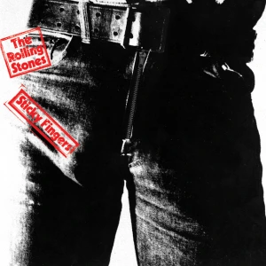 Sticky Fingers album cover by The Rolling Stones